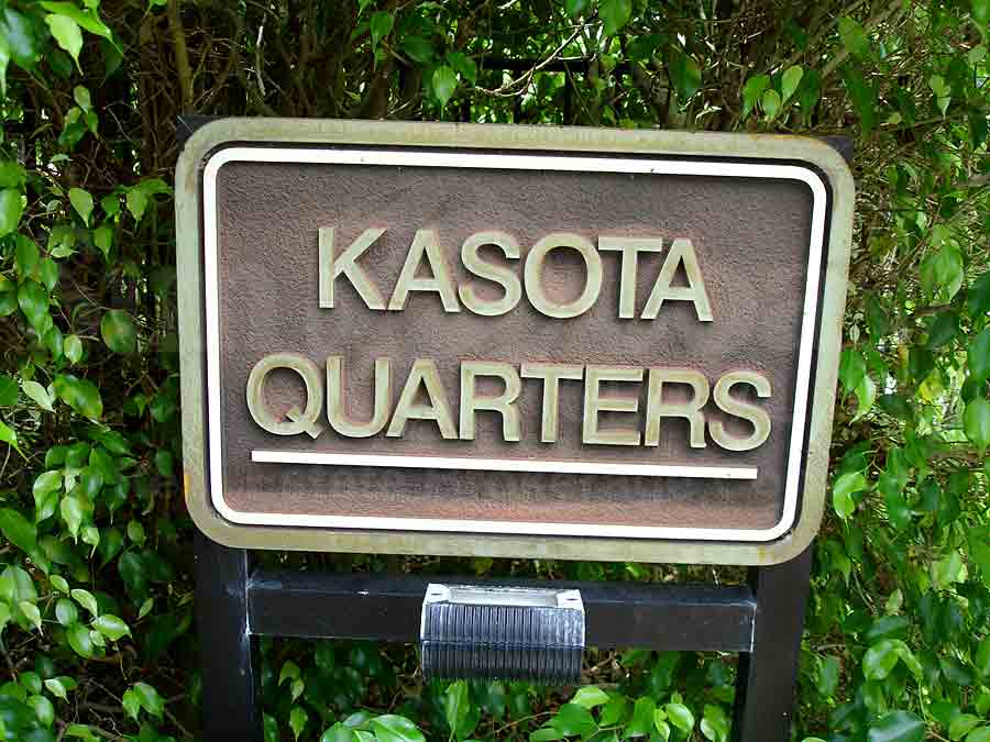 Kasota Quarters Signage